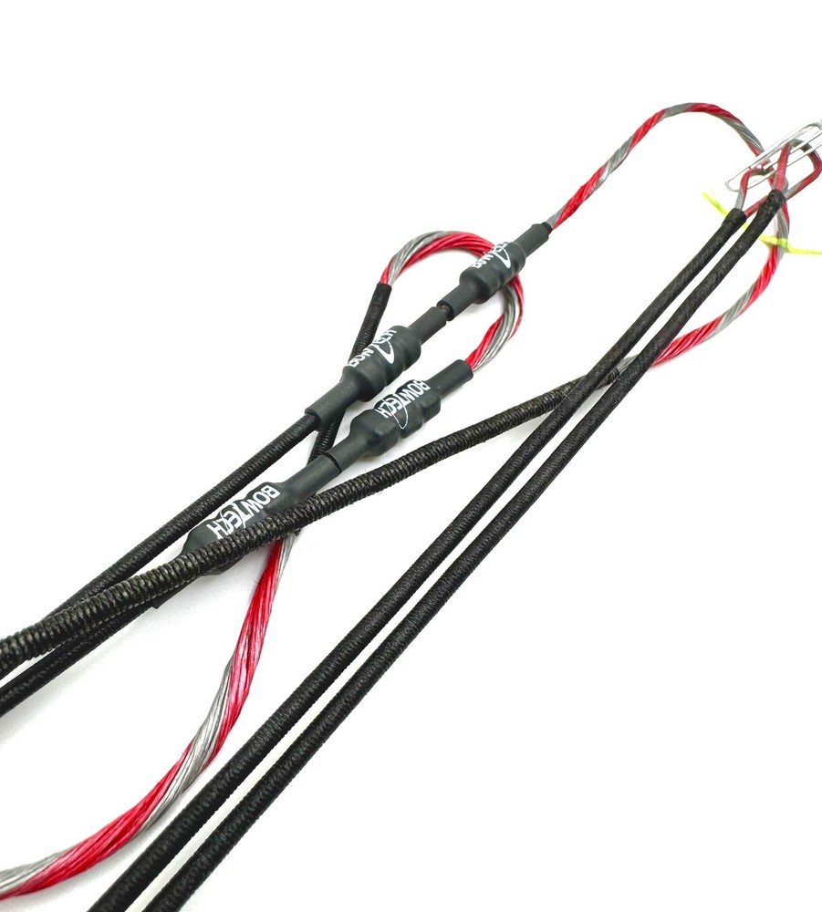 Bowtech Assassin SD (Red & Silver) OEM String & Cable (Full Set)