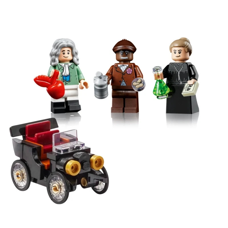 LEGO 21355: The Evolution of STEM Minifigures Never Assembled