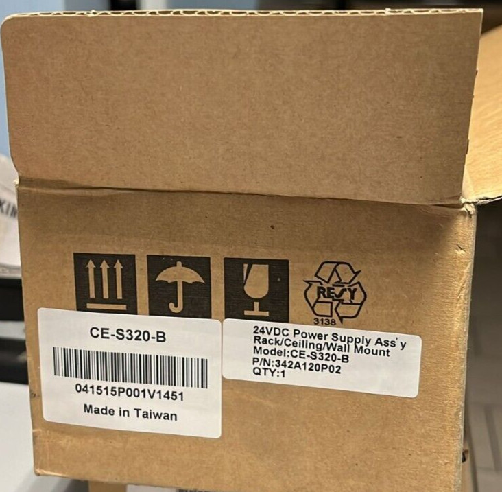 Clinton Electronics CE-S320-B 24VDC LCD Power Supply