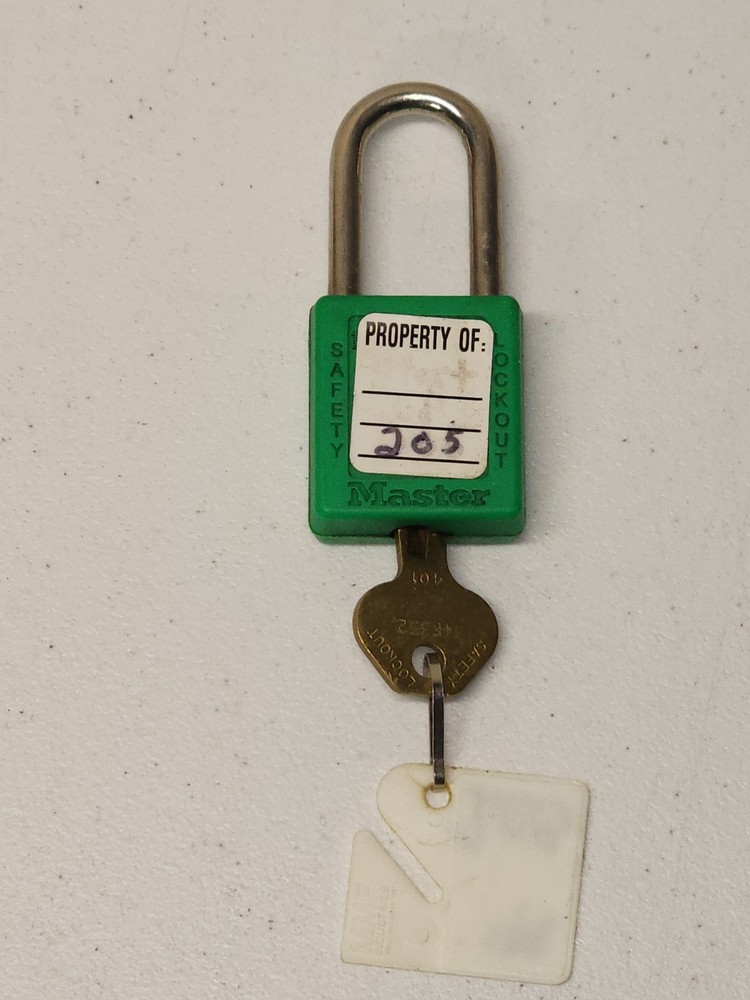 Master Lock 410 Safety Lockout Padlock