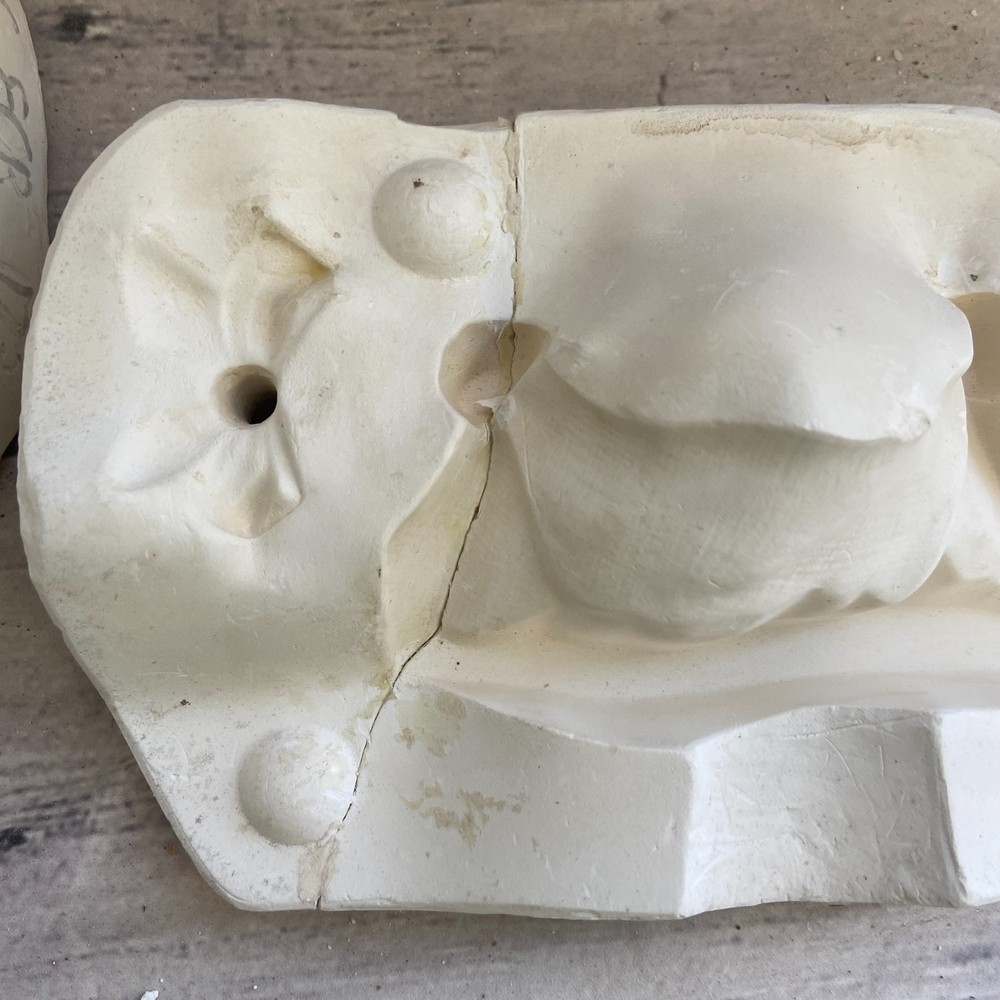 Vintage 1990 Kimple Ceramic Casting Mold #1735