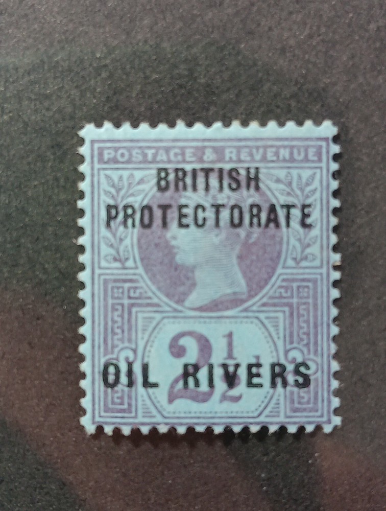 niger coast protectorate STAMPS Scott #4 MHR.