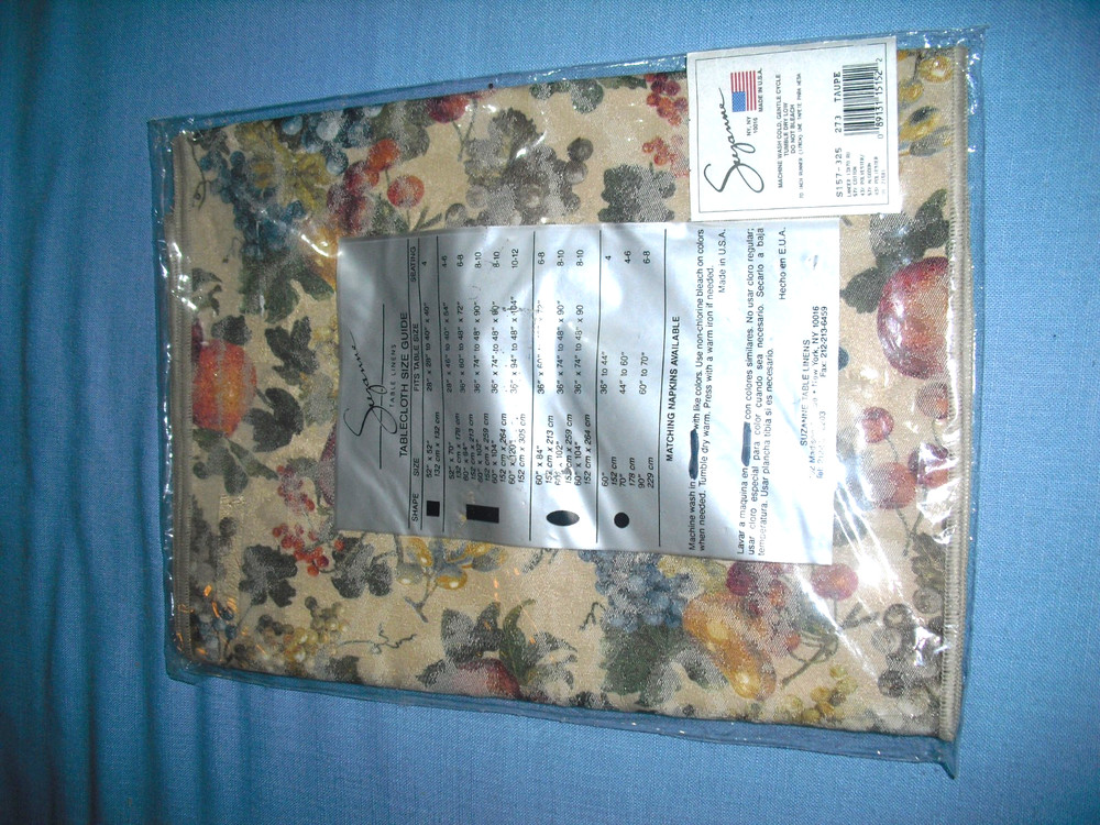NEW Suzanne Table Runner 70" x 13" Cotton / Polyester