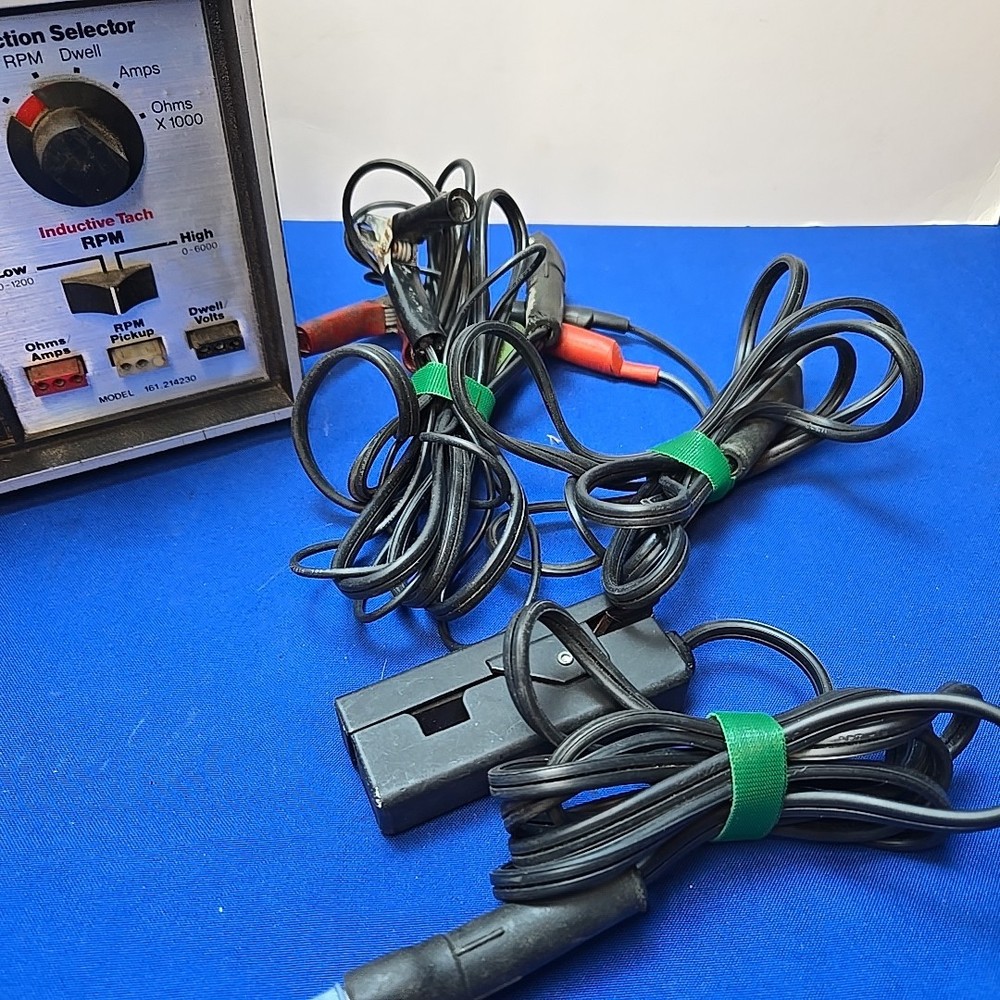 Sears Craftsman Model 161.214230 Solid State Electronic Engine Analyzer Vintage