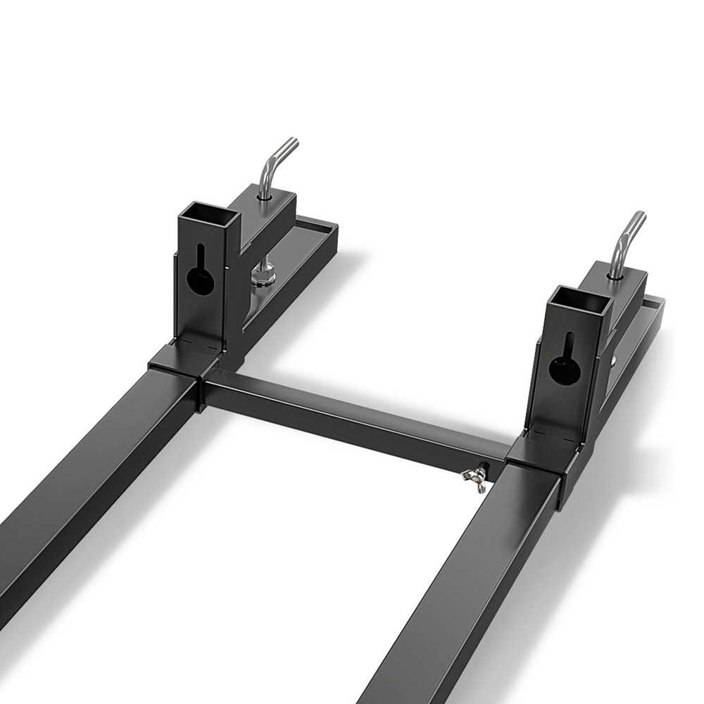 60" 4500LBS Clamp W/ Adjustable Stabilizer Bar For Tractor Forks Loader Bucket