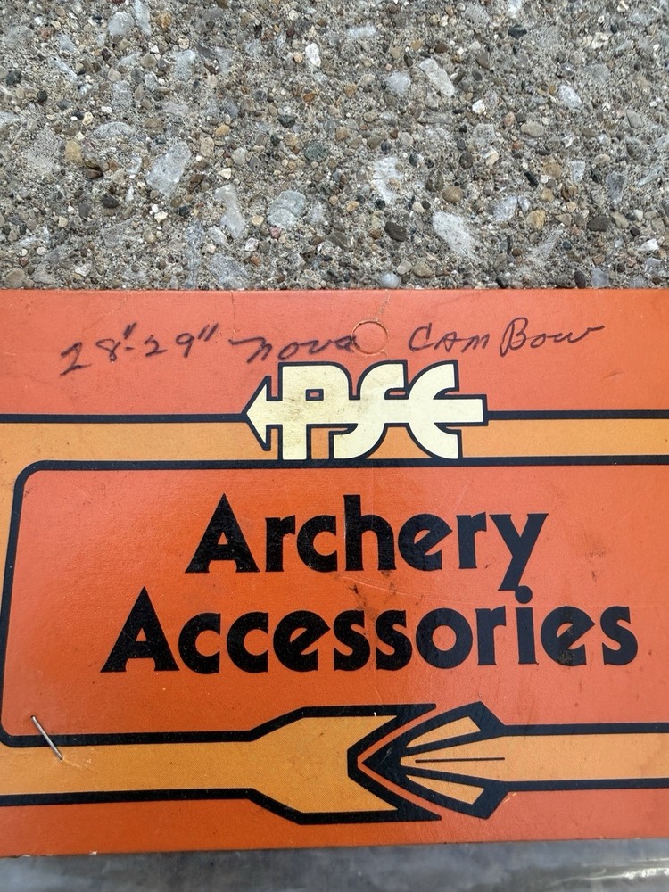 PSE Nova Cam Compound Bow String, Vintage NOS, 28”-29”