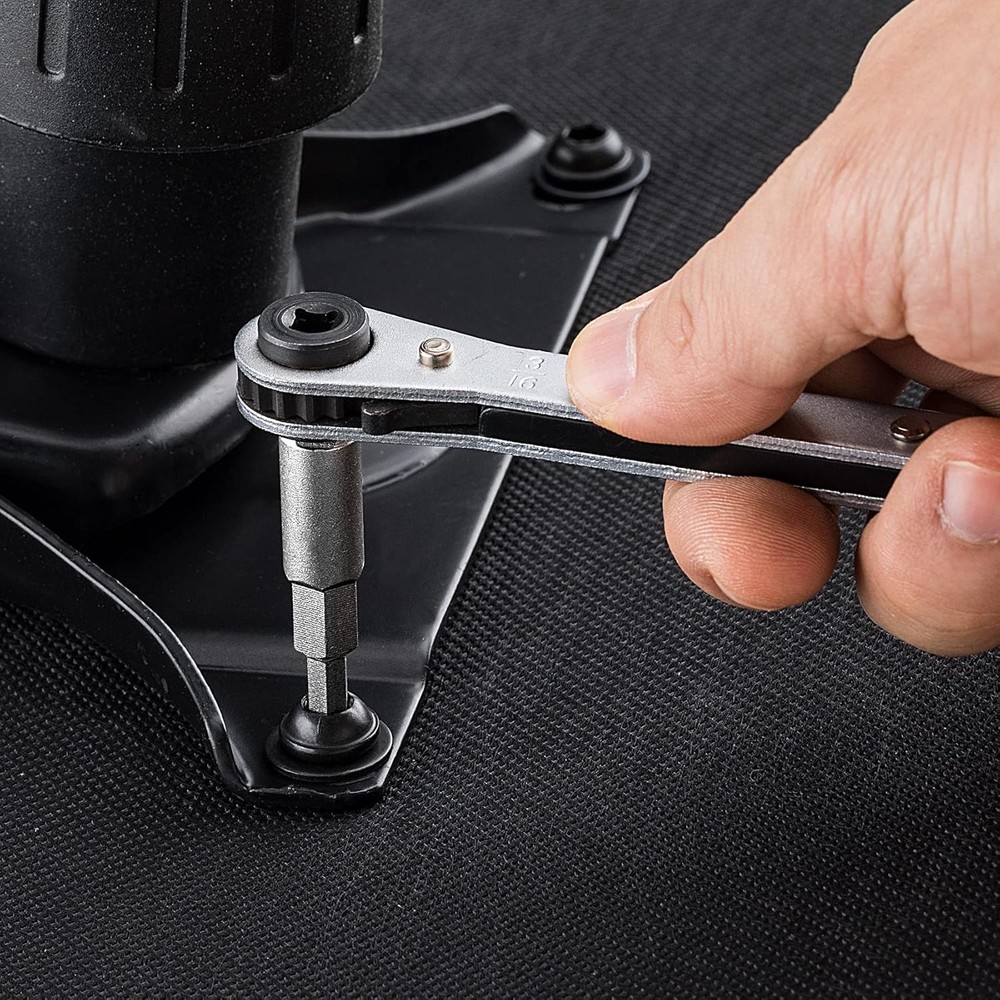 HVAC Service Wrench Hex Key Adapter Set