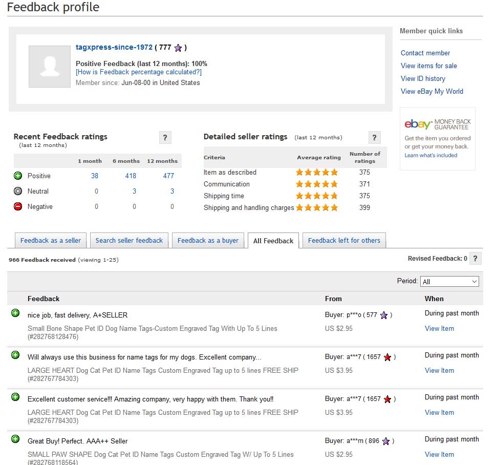 Pet ID Tags Custom Engraved Plastic Dog/Cat Lightweight Quiet Identification