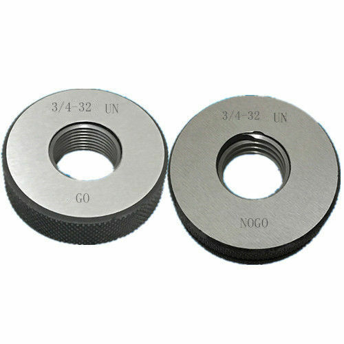 1SET Thread Ring Gage 2A GO NOGO 3/4-32 UN
