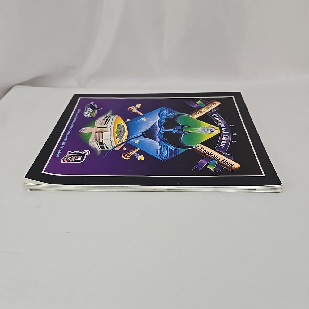 Tampa Bay Devil Rays 1998 Official Opening Day Commemmorative Program