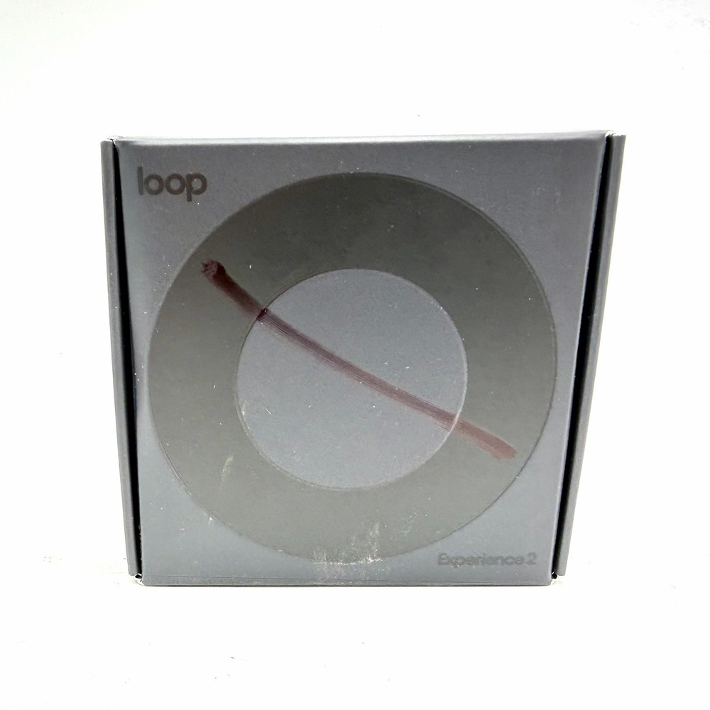 Loop Experience 2 earplugs Noise Reduction 12 Black- NEW & SEALED