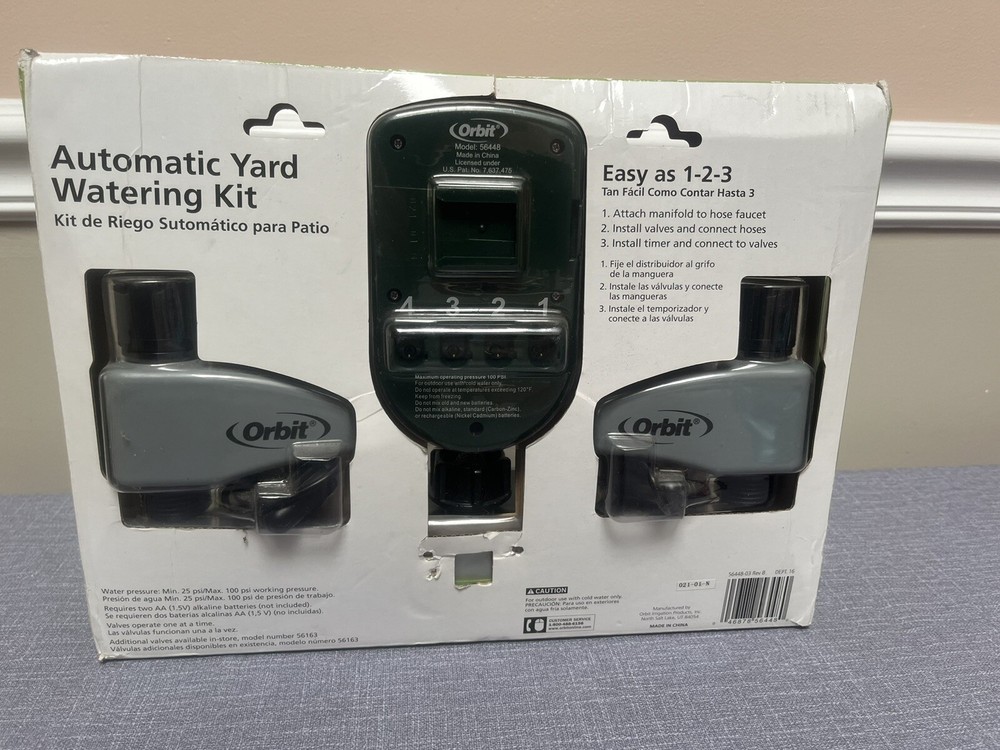 Brand New Orbit Automatic Yard Watering Kit Model 56448
