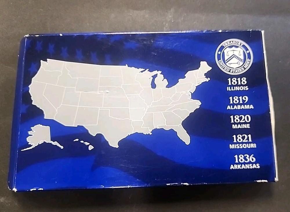 2003-s Clad STATE QUARTERS Proof Set in original BLUE box