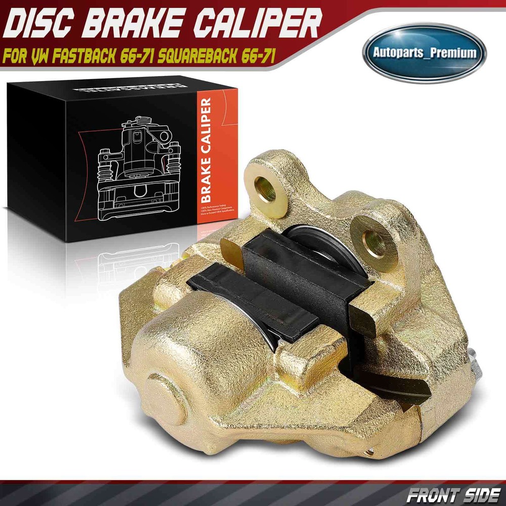 Front Left or Right Brake Caliper for VW Fastback Beetle 67-79 Squareback 66-71