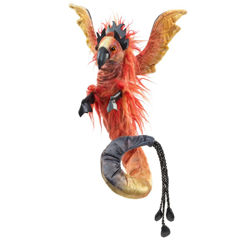 Folkmanis Puppet Phoenix Wristlet