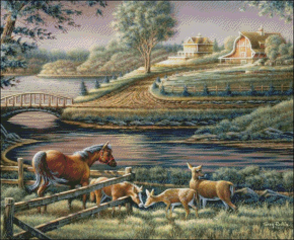 Chart Needlework Crafts DIY - Counted Cross Stitch Patterns - Natural Curiosity