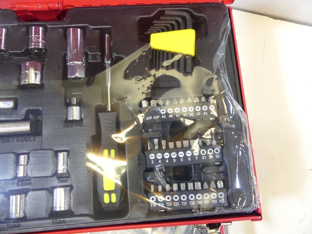 Allies Tool Set Tool Box 176 Pieces M01002