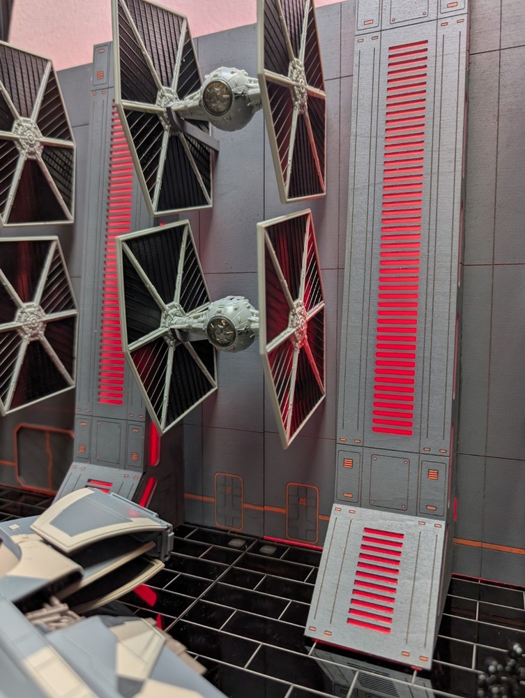 Star Wars Micro Galaxy Squadron Tie Fighter Wall