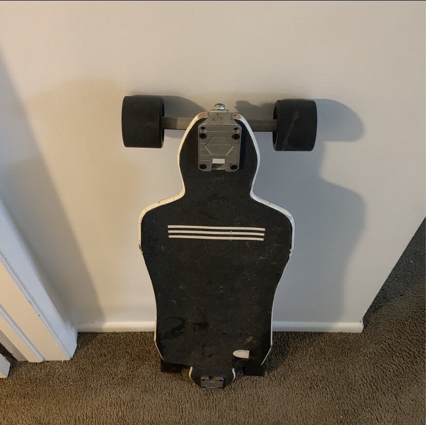 longboard skateboard complete used