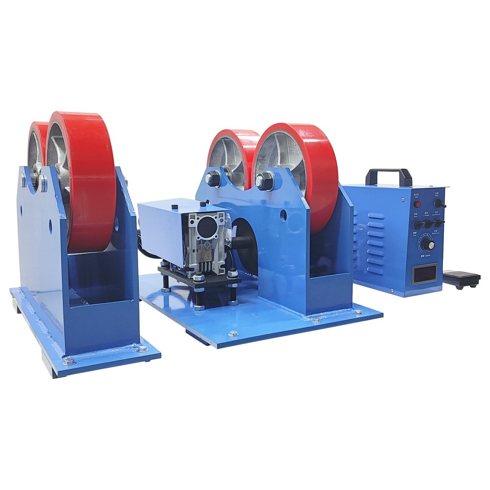 110V 4400 lbs Digital Display Welding Roller Rack Welding Roller Bracket 2T CNC