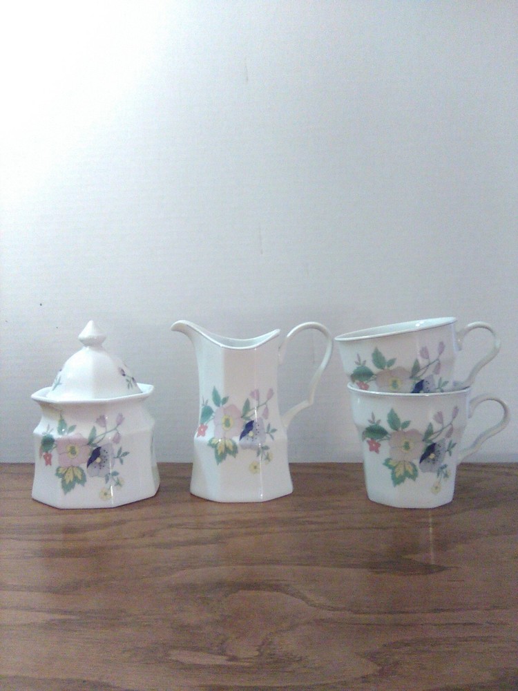 Christopher Stuart 4 Piece Coffee Set Y0015 Blue Rhapsody Kitchenware Tableware