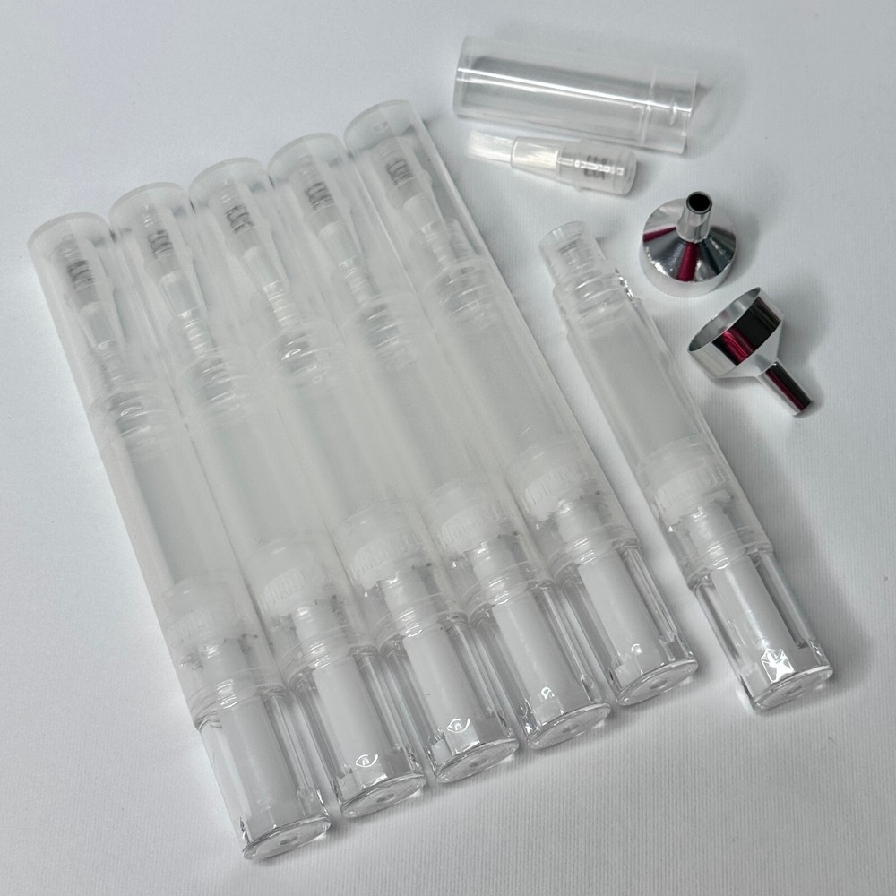 6 Piece Multi-use Empty Cuticle Oil Brush Pens