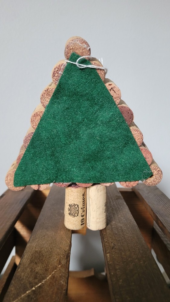 Upcycled Wine Cork Holiday Tree
