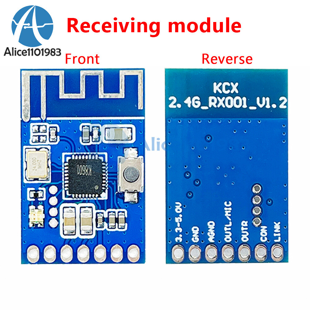 2.4G Wireless Microphone Audio Signal Transmitting Module Receiving Module