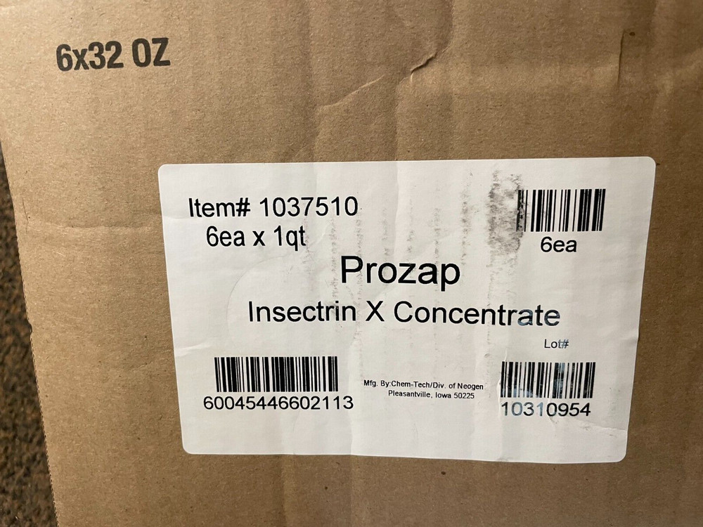 CASE AS 6 PROZAP INSECTRIN X-32 OZ CONCENTRATE