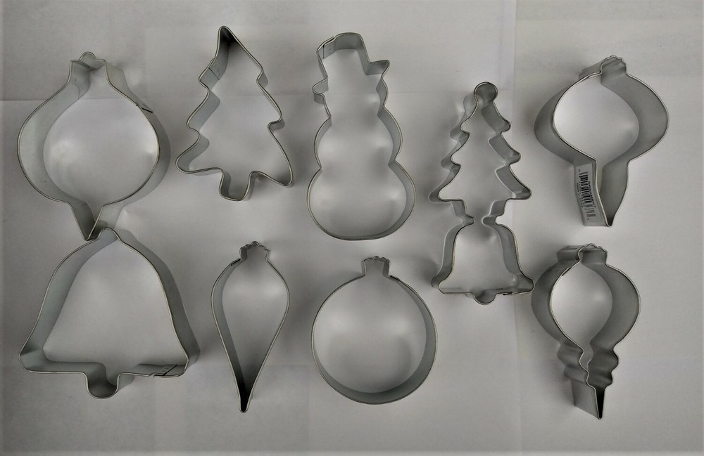 Ornaments Cookie Cutter 9 pc Set