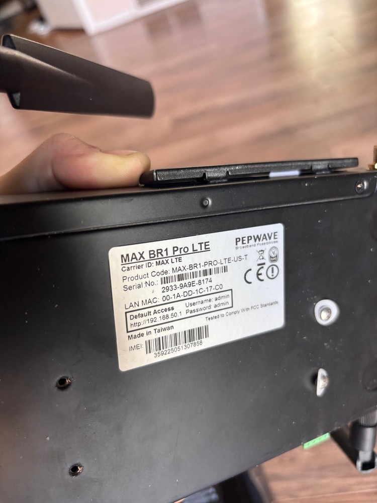 PEPLINK PEPWAVE MAX BR1 MINI CELLULAR ROUTER