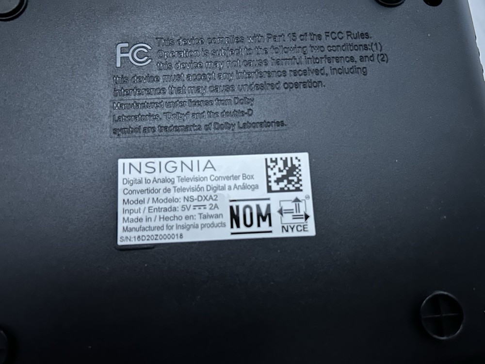 Tv Converter Box Lot