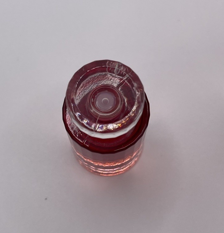 Lancôme Magnifique Perfume Bottles Red Gradient Set- Partial Amount Left