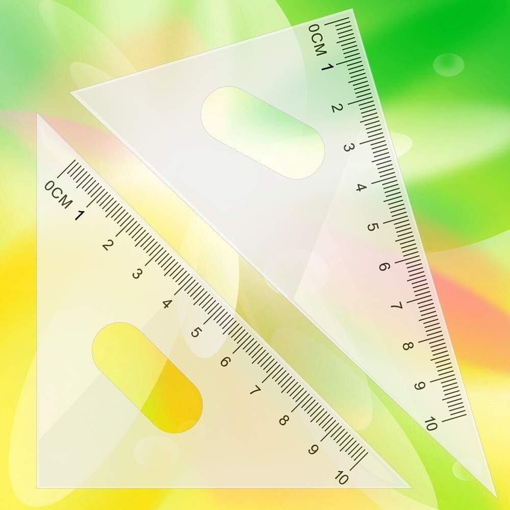 10-Piece Drafting Geometry Set with Compasses & Protractor for Student Success
