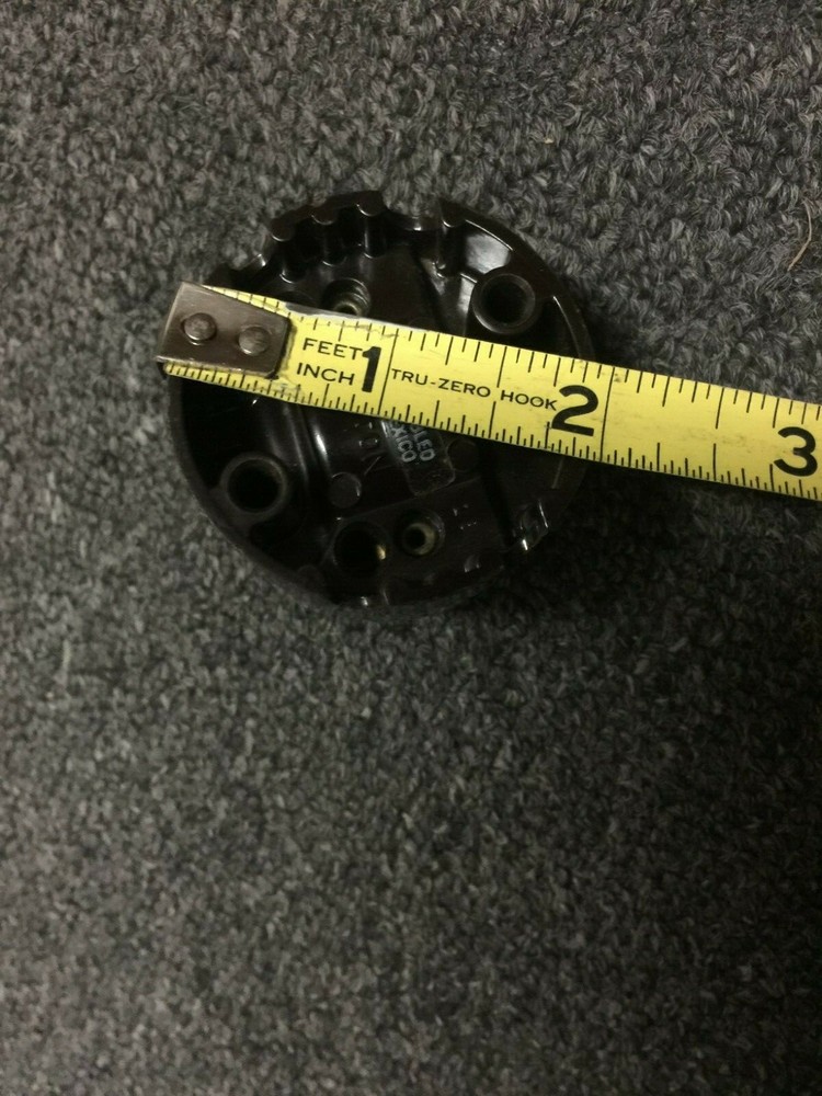 Vintage Leviton Brown Bakelite Round - Single-Pole Switch -