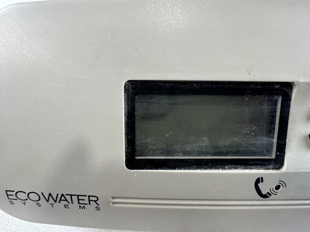ecowater water System softener Face plate Controller