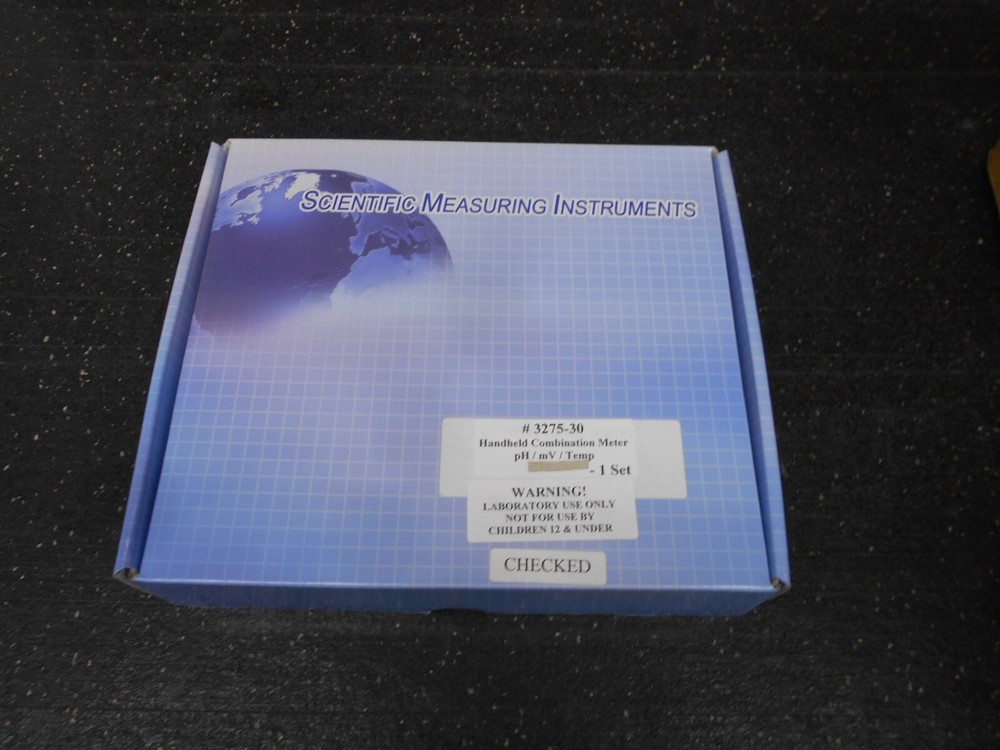 SMI 3275-30 Handheld Combination Meter pH mV Temp Single Set