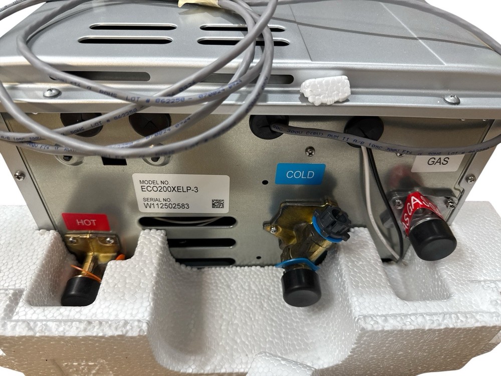 Rheem Performances + Outdoor LP Gas Tankless Water Heater ECO200XELP-3 (OB)
