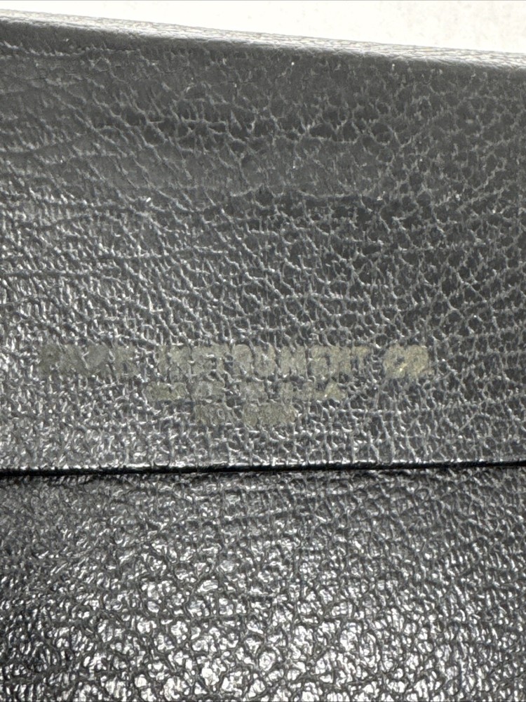 Vintage Park Instruments #900 Drafting Kit Missing 1 tool Leather Case