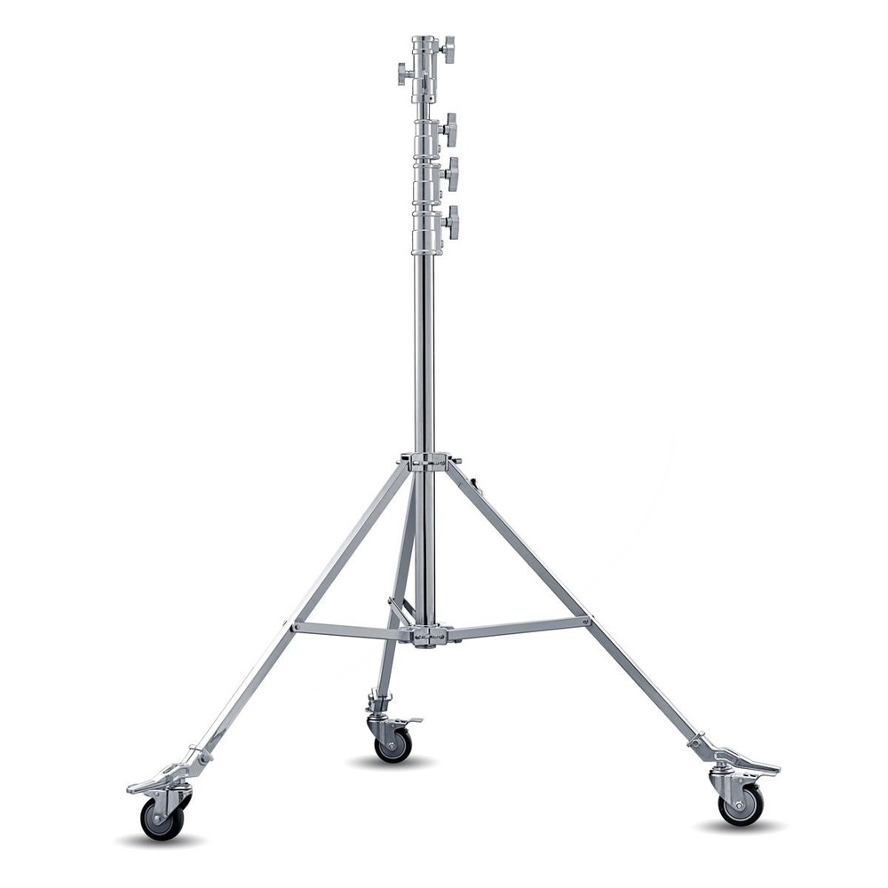 Godox 14.8' Heavy-Duty Roller Stand, Large, Silver