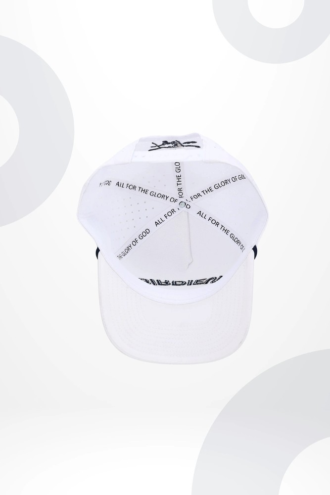 BIRDIEUP Rope SnapBack - White