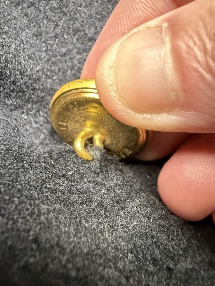 Vintage United State Naval Academy Pea Coat Size 40 Double Breasted Black Wool