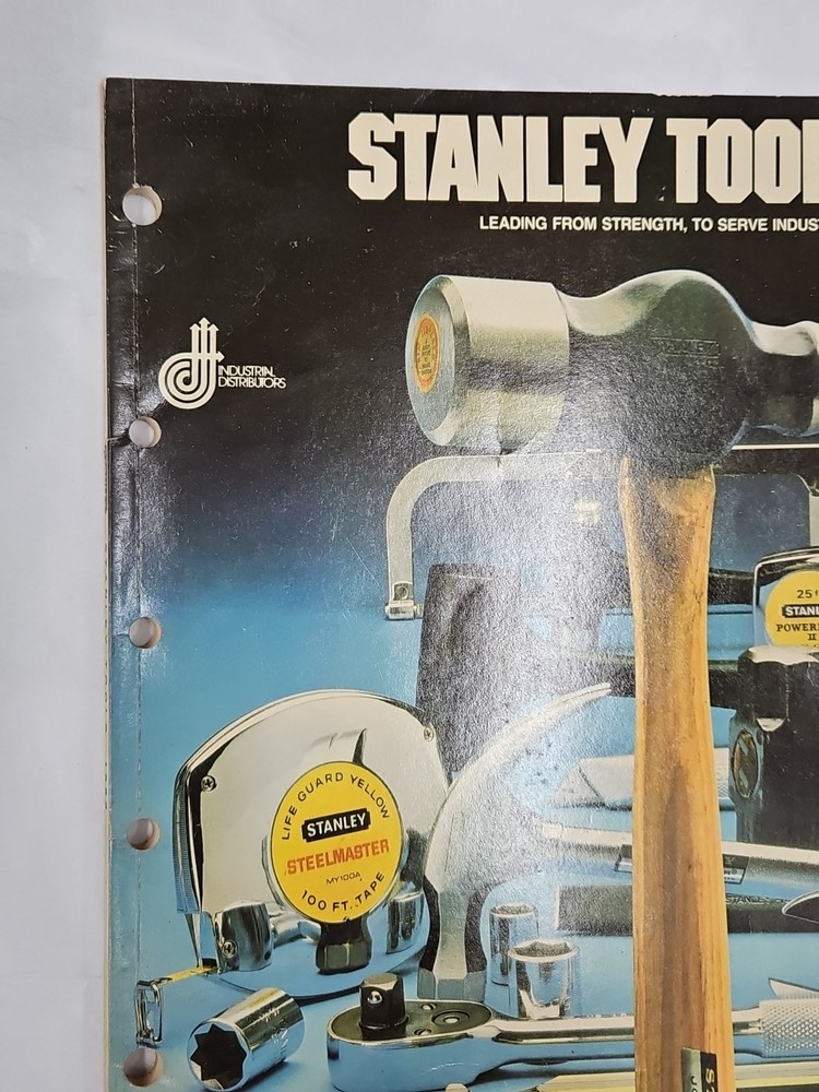 1982 Stanley Tools Catalog 11" x 8-1/2"