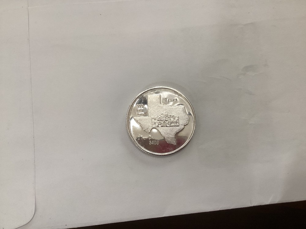 Texas Coins One Troy Ounce Silver