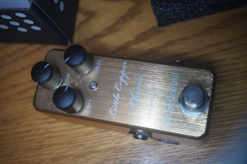 One Control Little Copper Chorus Guitar Effects Pedal