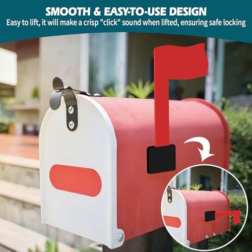 Universal Mailbox Flag Replacement Kit for Post Mount & Wall Mount Mailboxes, 1