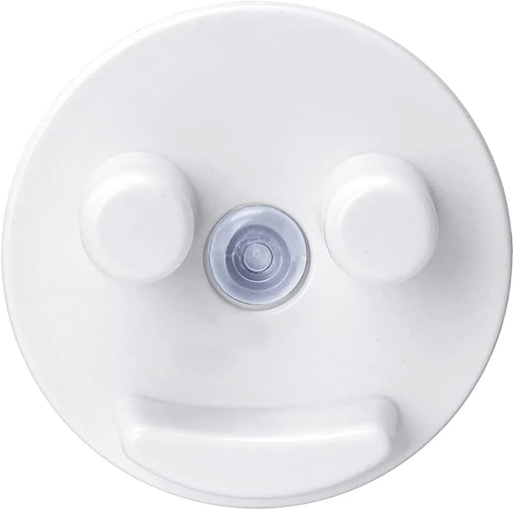 Sponge Holder, Sink Caddy w/Suction Cup Installation, 1 Pack, White