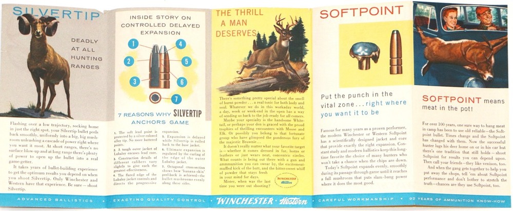 Winchester Western Big Game Loads Brochure