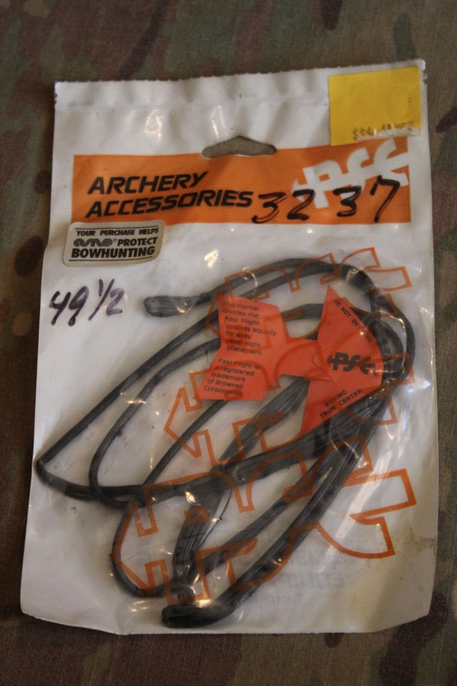 PSE Archery Replacement String 49.5" - Fast Flight - Lg Loop Part# 3237 - 49 1/2
