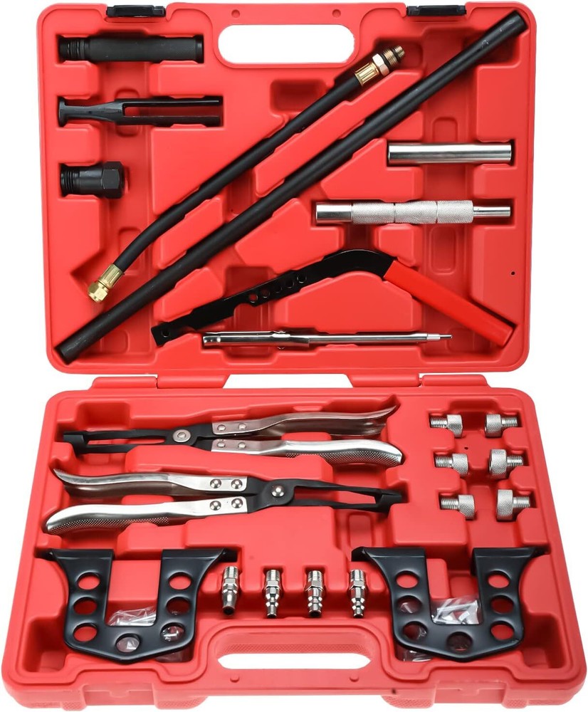 Car Engine Overhead Valve Spring Remover Installer OHV OHC Compressor Tools Kit